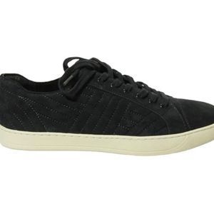 Vaneli Sport Women’s Caylin Suede Black Casual Comfortable Sneaker Size 5M